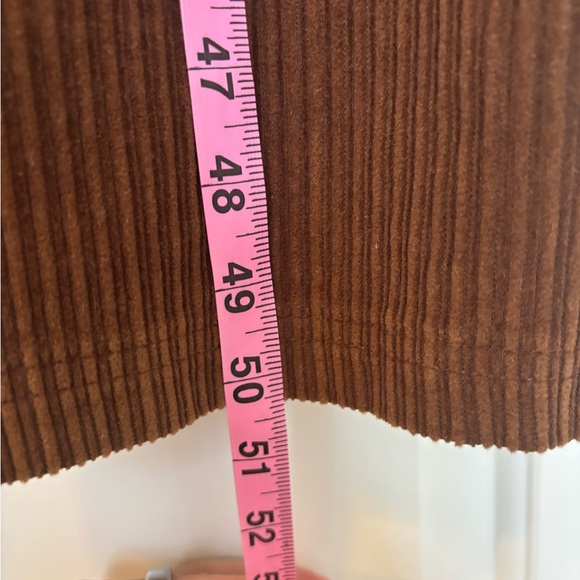 Vintage Erika Brown Corduroy Jumper Dress Pinafore Plus Size 2X - Picture 5 of 11